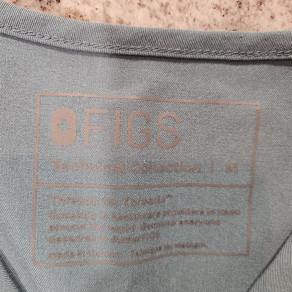 Figs Catarina one pocket hydrogreen scrub top